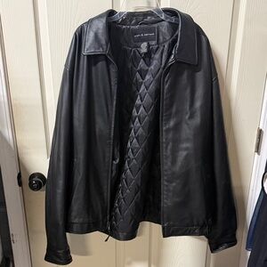Croft and barrow leather jacket